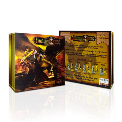 Image of Dragon Kingdom Chess Set - Two Tier Set