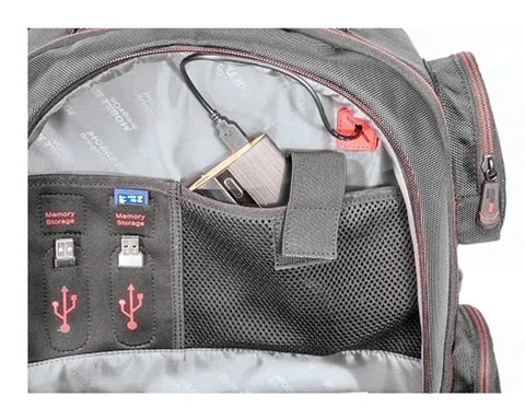 Image of Mobile Edge Core Gaming Checkpoint Friendly 18.4" Backpack Velcro Front