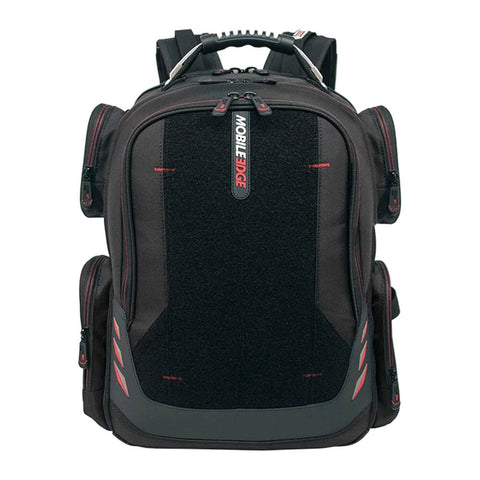 Image of Mobile Edge Core Gaming Checkpoint Friendly 18.4" Backpack Velcro Front