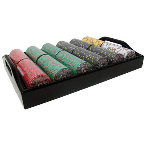 Image of Nevada Jack Pre-Packaged - 500 Ct Chip Set Black Mahogany Case