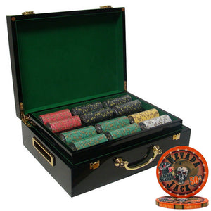 Nevada Jack Pre-Packaged - 500 Ct Poker 10g Chip Set Hi Gloss Case