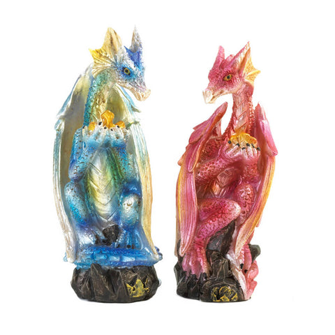 Image of Fire River Dragon Battle Chess Board Game Set