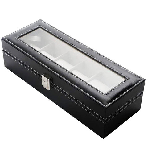 Image of BOBO BIRD Leatherette Wrist Watch Display Organizer Storage Case Box