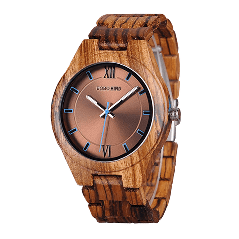 Image of Wooden BOBO BIRD Watch Casual Fashion Men & Women Watches erkek kol saati Design Watches relogio masculino Q05