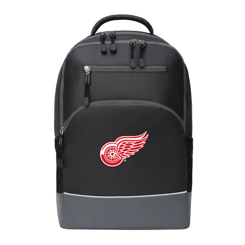 Image of Detroit Redwings Alliance Backpack-Northwest-Black with Grey trims