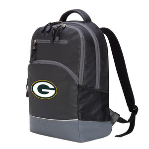 Green Bay Packers Alliance Backpack - Northwest - Black with Grey trims