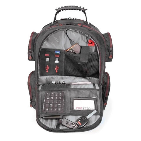 Image of Mobile Edge Core Gaming Checkpoint Friendly 18.4" Backpack Velcro Front