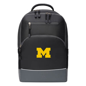 Michigan Wolverines Alliance Backpack-Northwest-Black with Grey trims