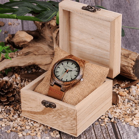 Image of Wooden BOBO BIRD Watch Casual Fashion Men & Women Watches erkek kol saati Design Watches relogio masculino Q05